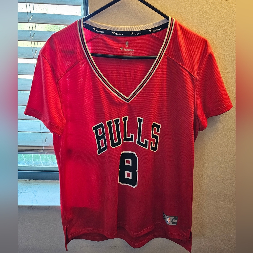 Chicago bulls lavine jersey shirt women's large brand new